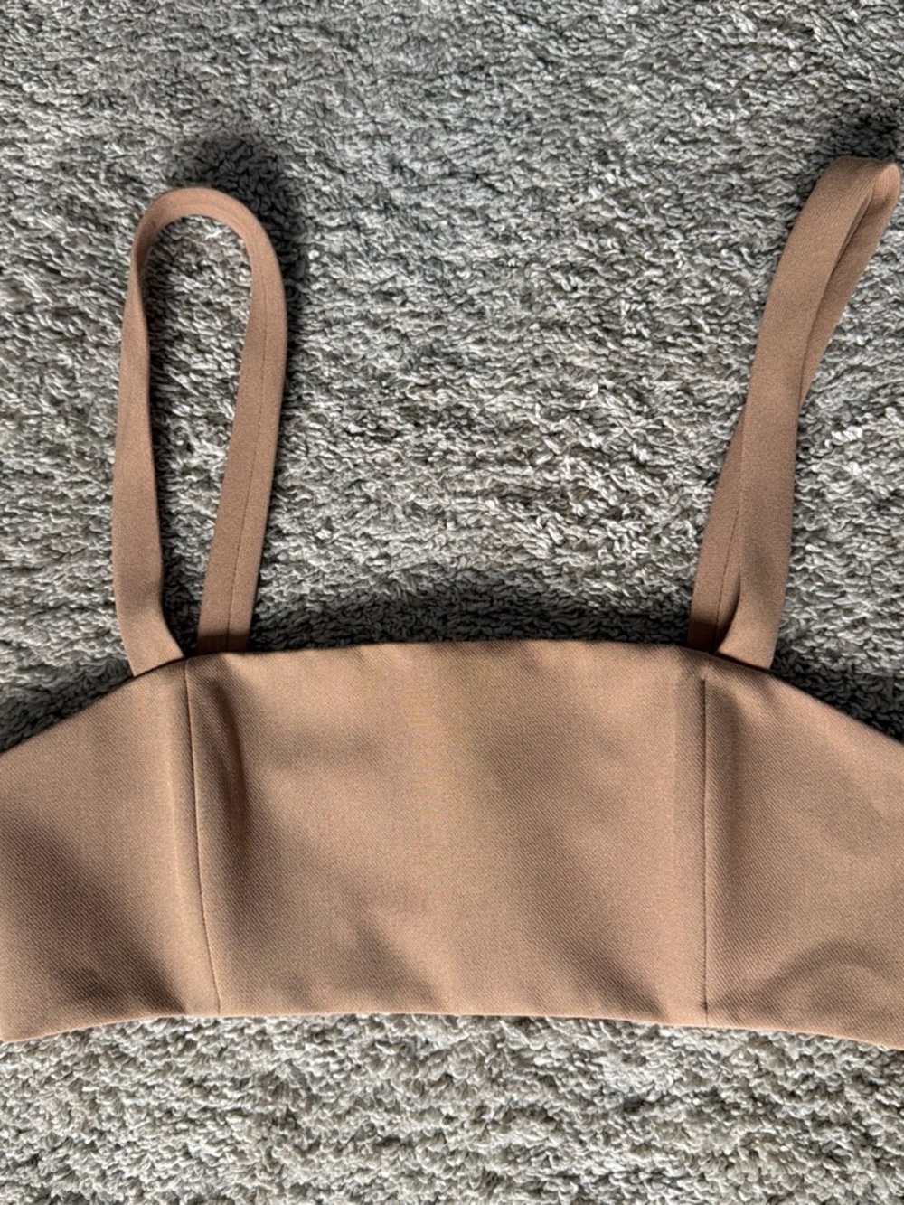 Ronny Kobo Collection Mauve-Taupe Strap Bralette